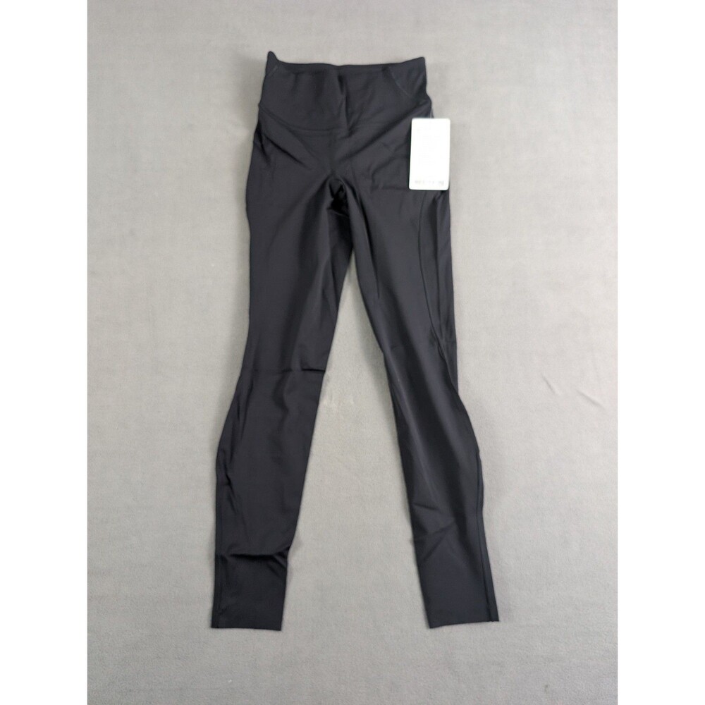 Lululemon Base Pace High-Rise Tight 28" Size 6 Black NWT LW5DQFS Leggings